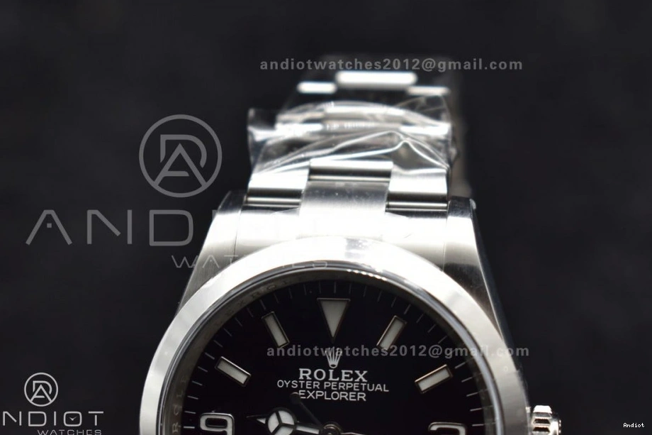 Bracelet Black 124270 SS Best Clean 36mm VR3230 1:1 Steel 904L Dial Edition Explorer on 0119